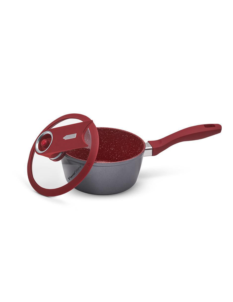 Batería de cocina Delux de acero inoxidable antiadherente combinado 13 piezas 6