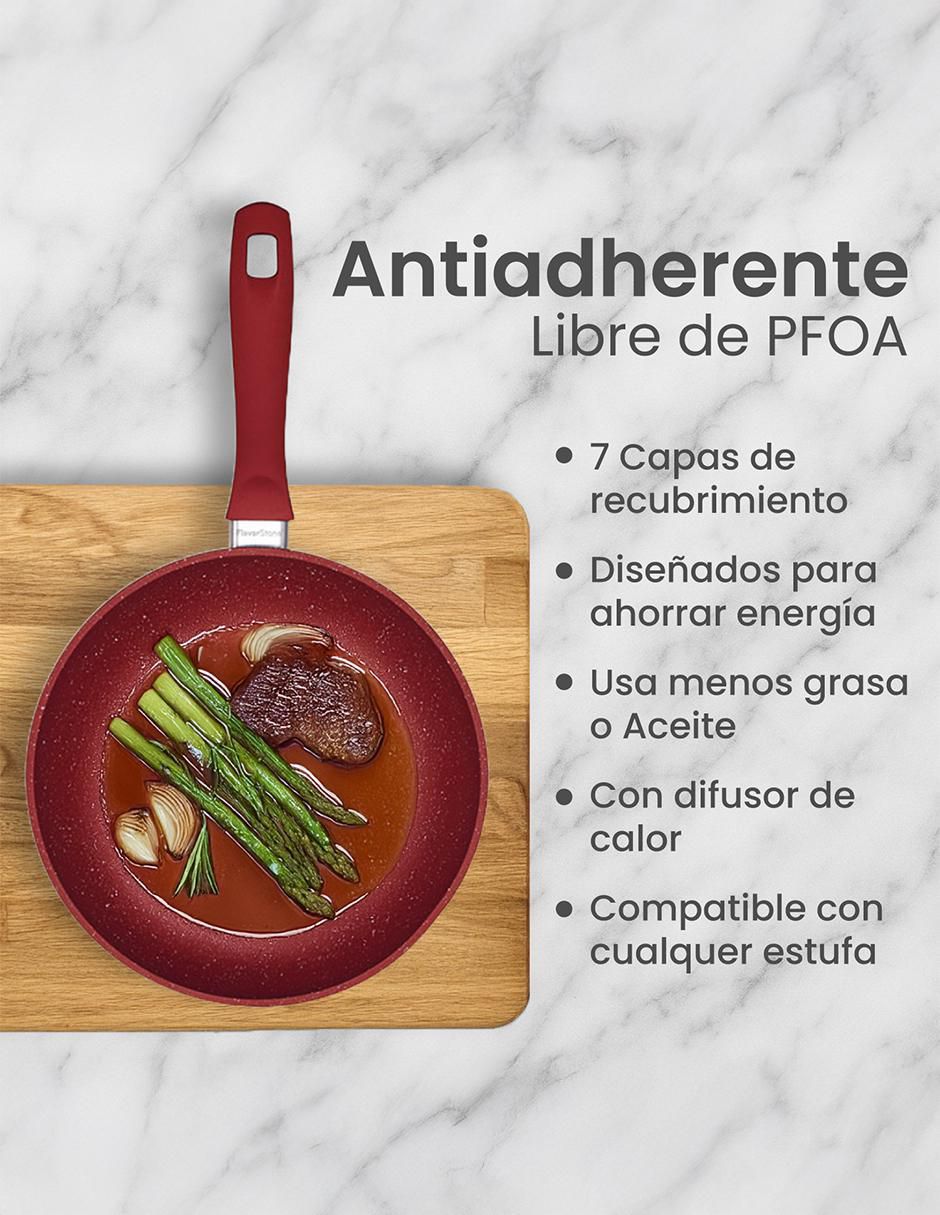 Batería de cocina Delux de acero inoxidable antiadherente combinado 13 piezas 7