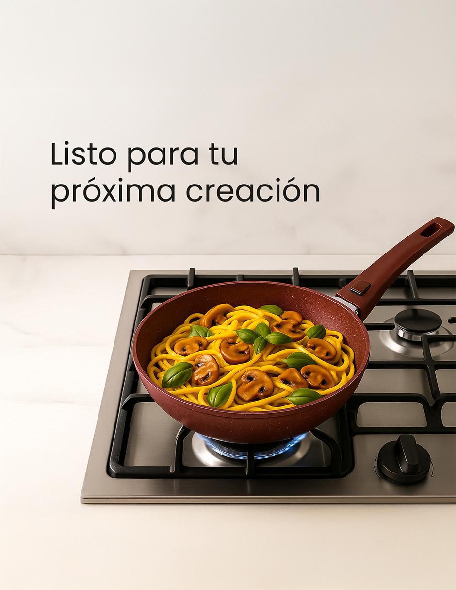 Batería de cocina Delux de acero inoxidable antiadherente combinado 13 piezas