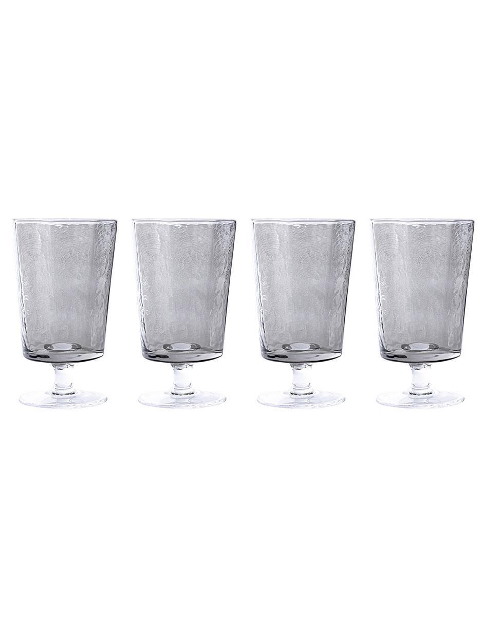 Copa para agua de vidrio 4 piezas Copa para agua de vidrio 4 piezas