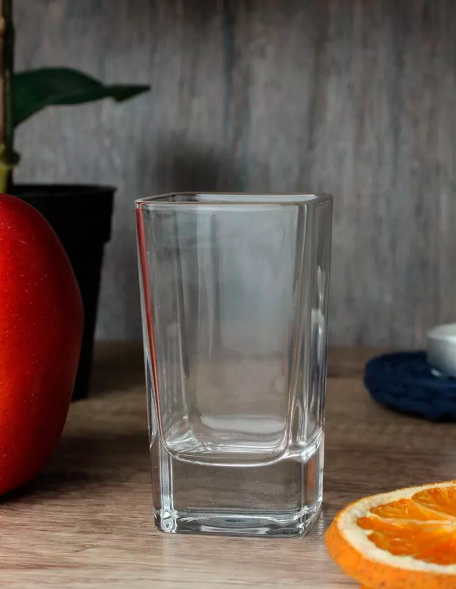 Set de tequileros de vidrio con 24 piezas
