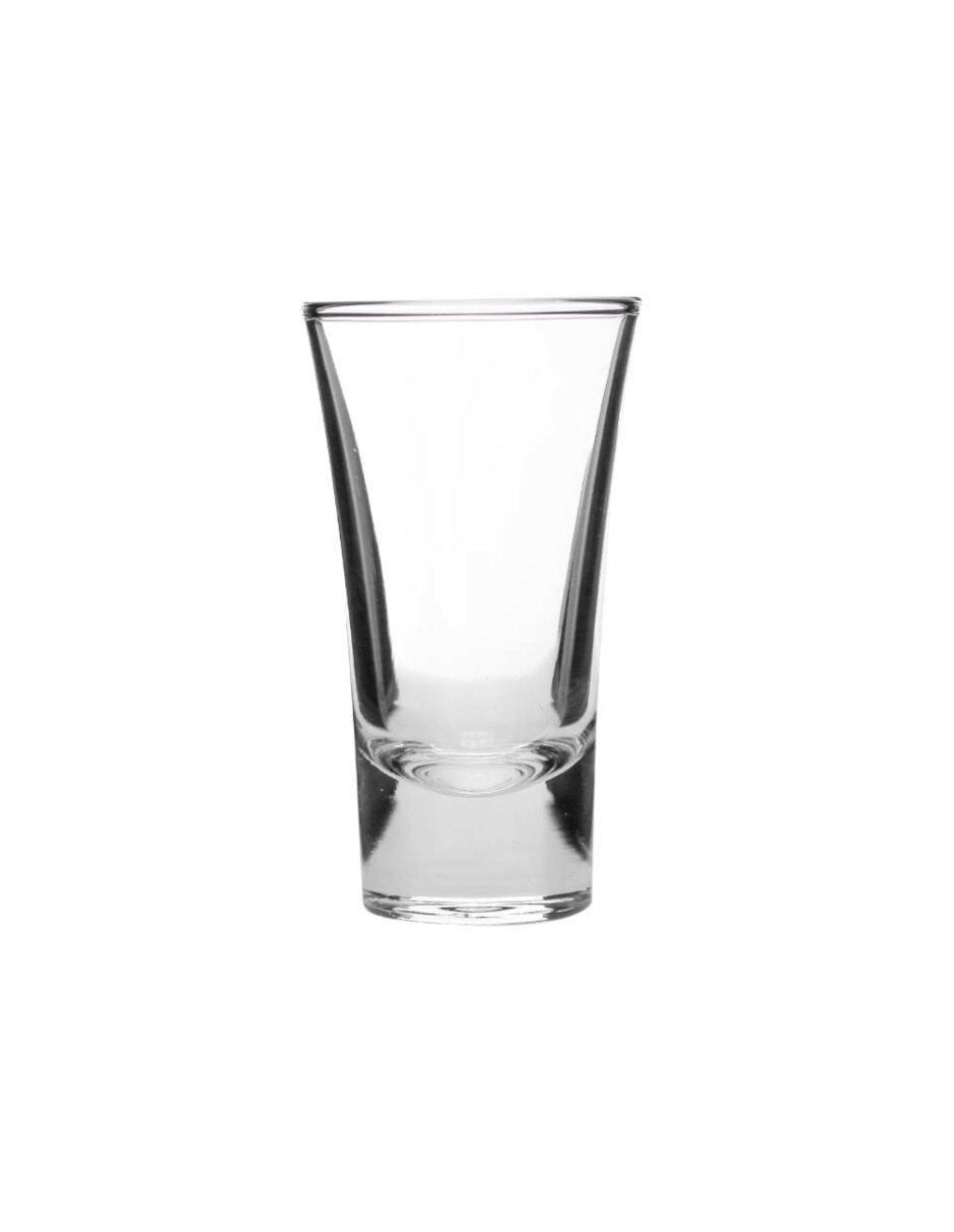 Set de vasos tequileros de vidrio con 24 piezas 2