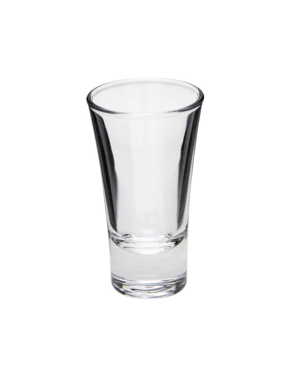 Set de vasos tequileros de vidrio con 24 piezas 3