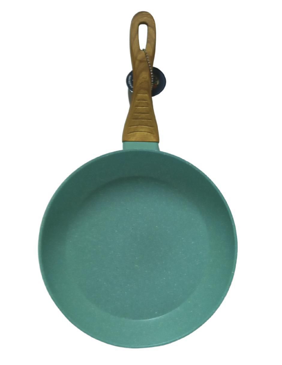 Set de sartenes de aluminio fundido 3 piezas 3