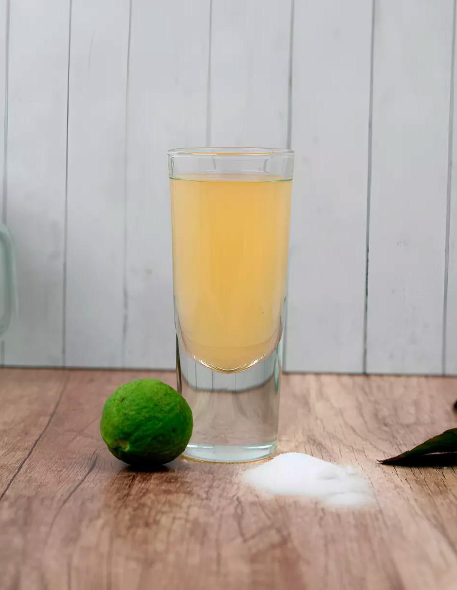 Set de vasos tequileros de vidrio con 6 piezas 3