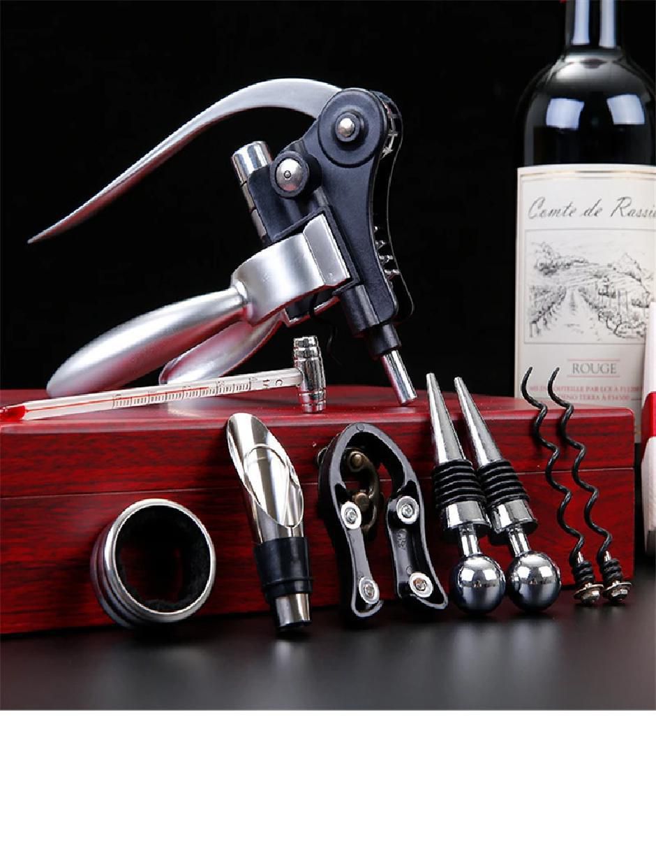 Set bar de madera