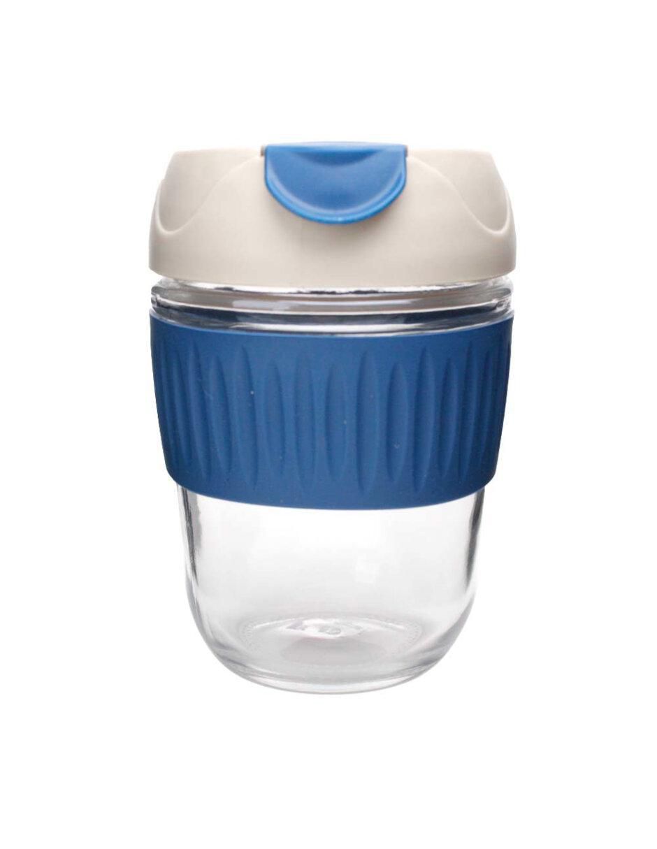 Botella de agua de vidrio con tapa a presión 320 ml Botella de agua de vidrio con tapa a presión 320 ml