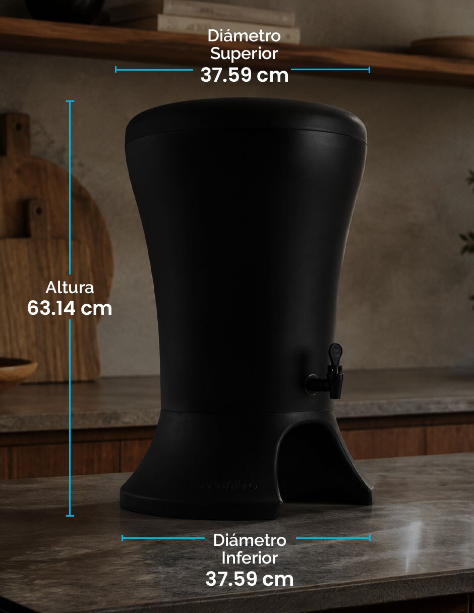Filtro purificador de agua 9