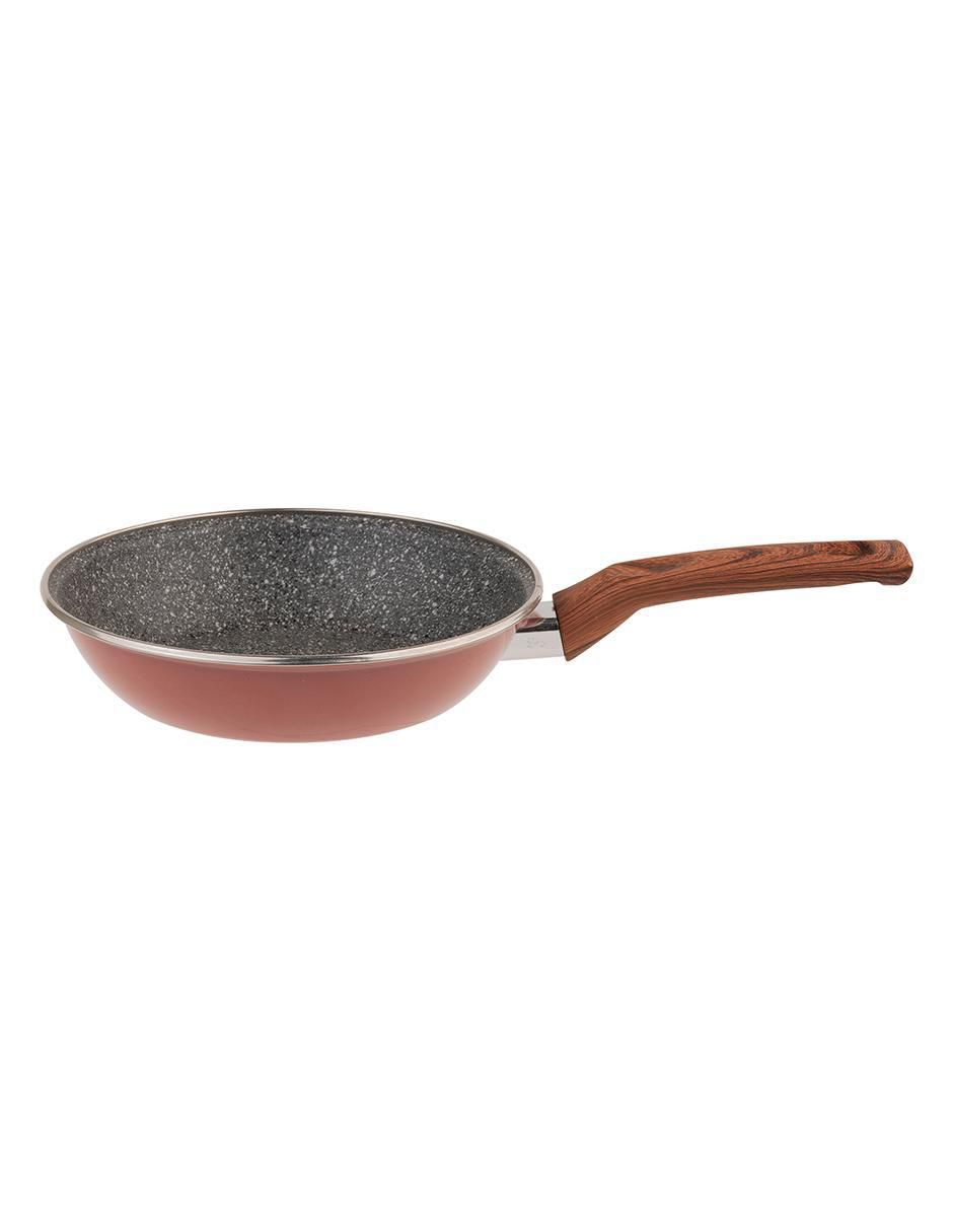 Set de sartenes BASSIC de acero vitrificado 3 piezas