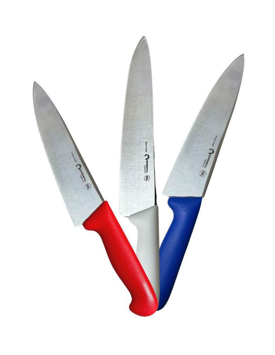 Set de cuchillos para chef 3 piezas Set de cuchillos para chef 3 piezas
