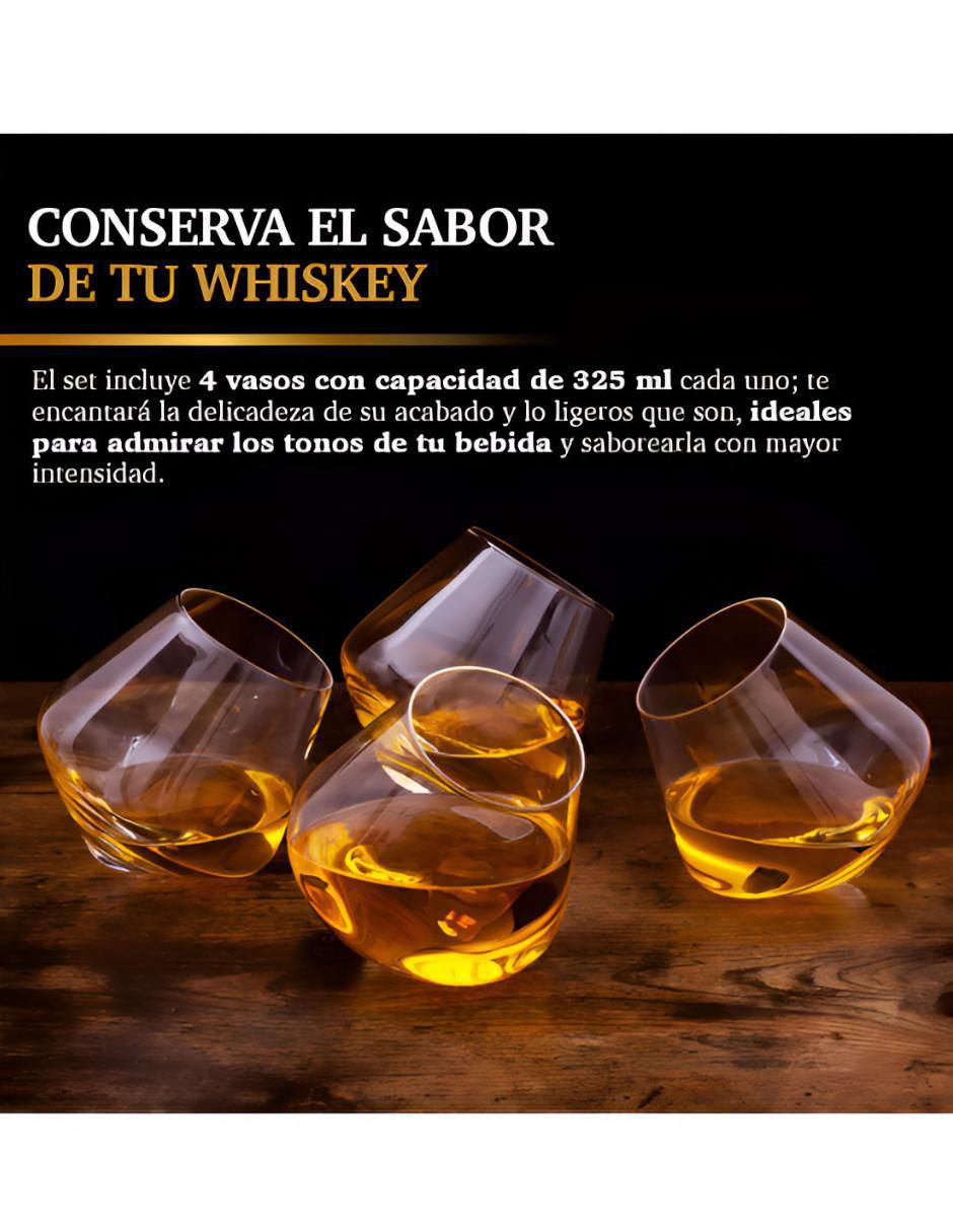 Set de vasos para agua de cristal con 4 piezas 5