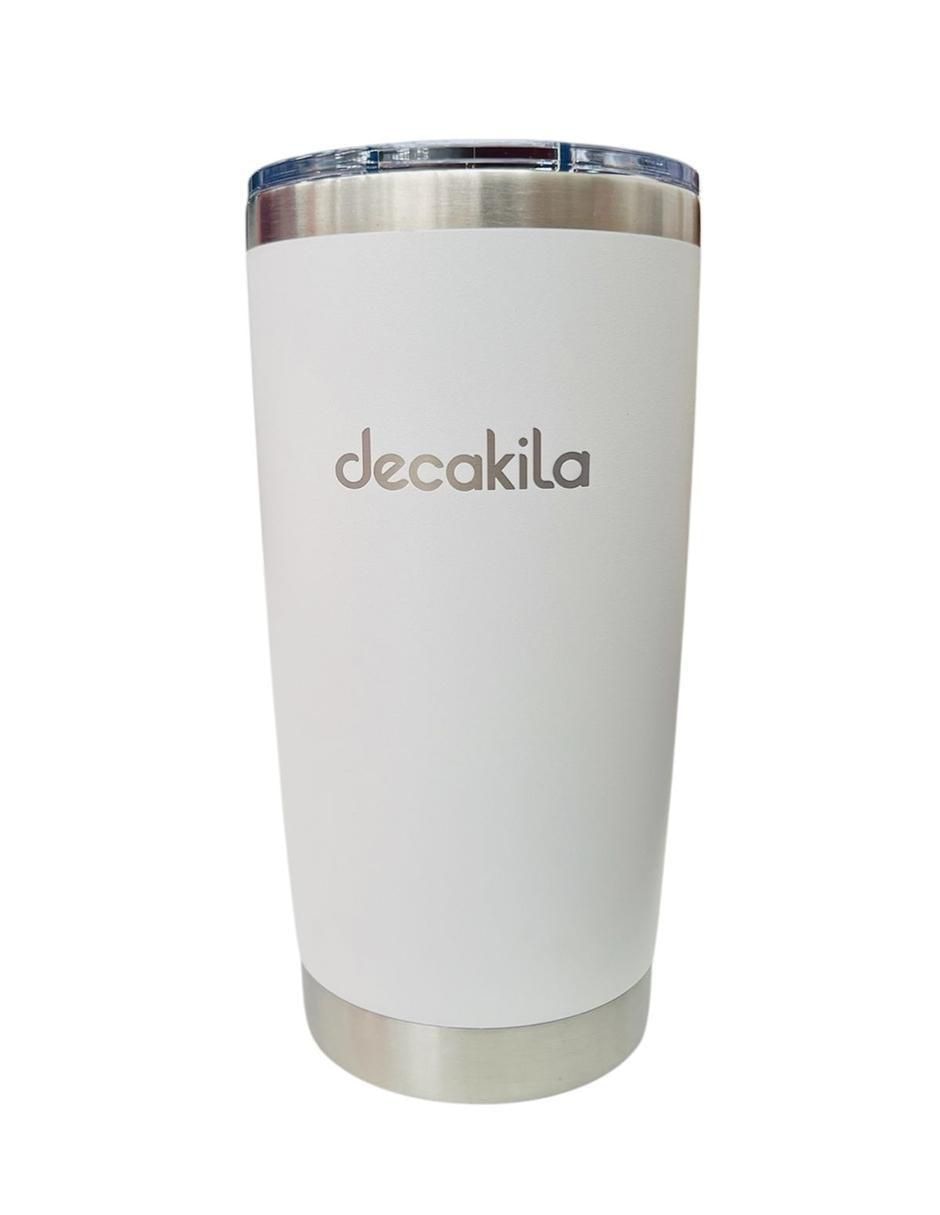 Termo de acero inoxidable Pastel con tapa doble rosca 591 ml