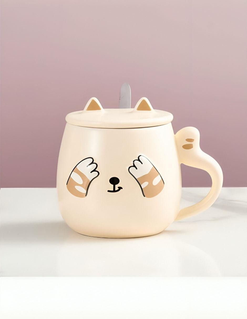 Taza con tapa Familia 3 piezas 2