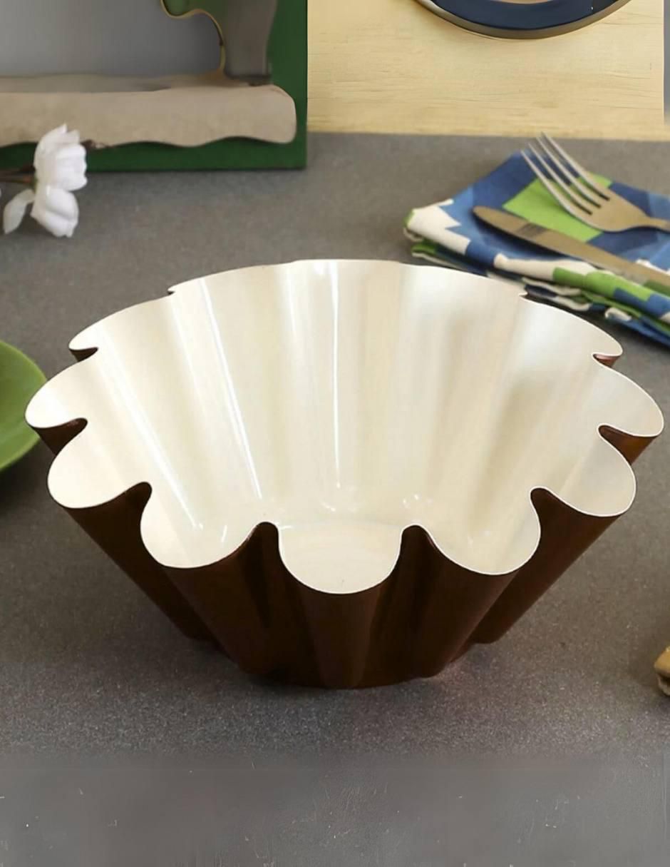 Molde pan acero flor 4