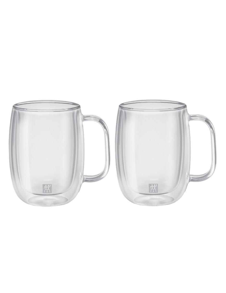 Set de vasos para agua Sorrento de vidrio con 2 piezas