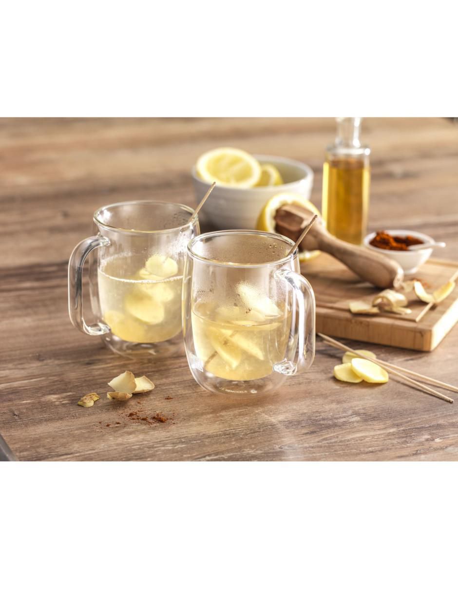 Set de vasos para agua Sorrento de vidrio con 2 piezas 2