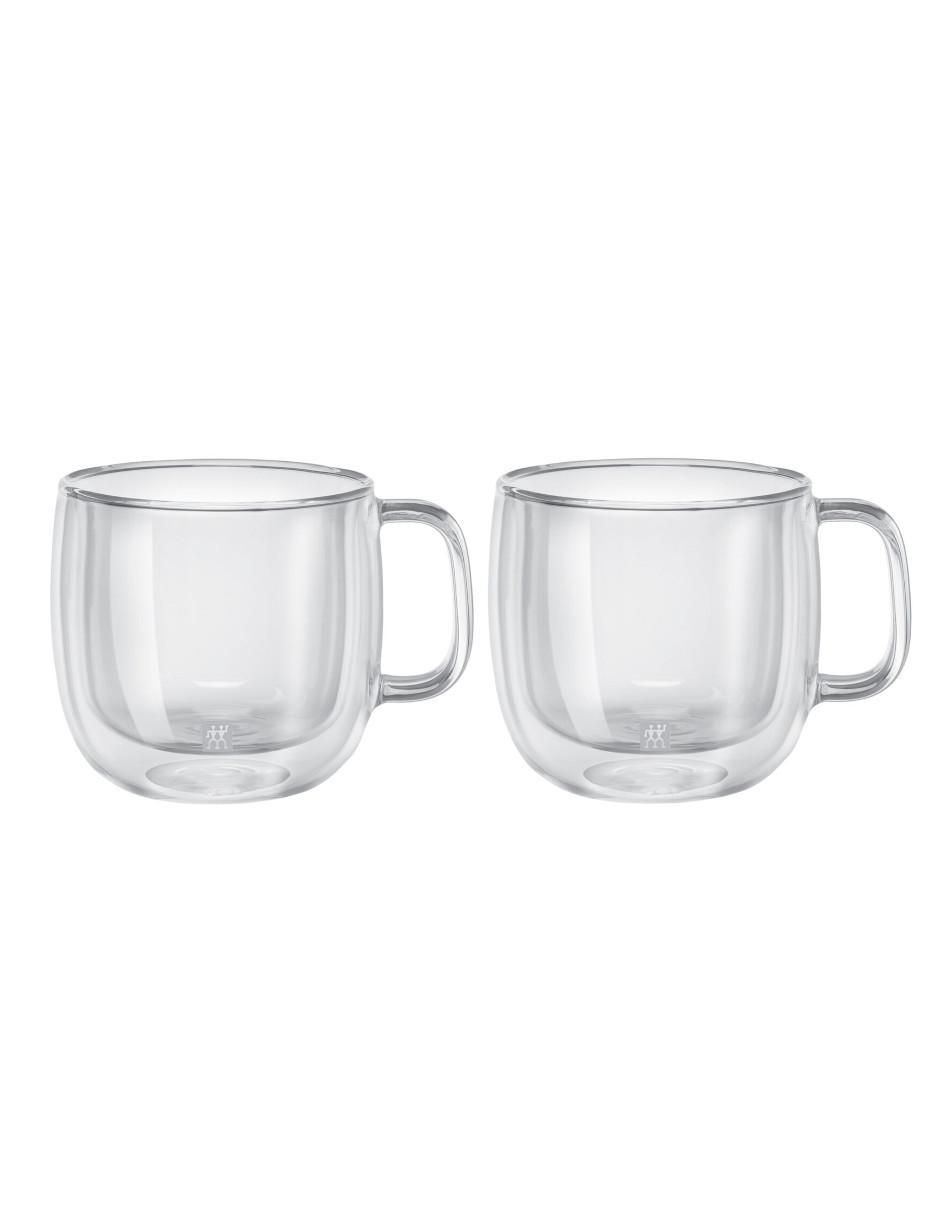 Set de vasos para agua Sorrento de vidrio con 2 piezas