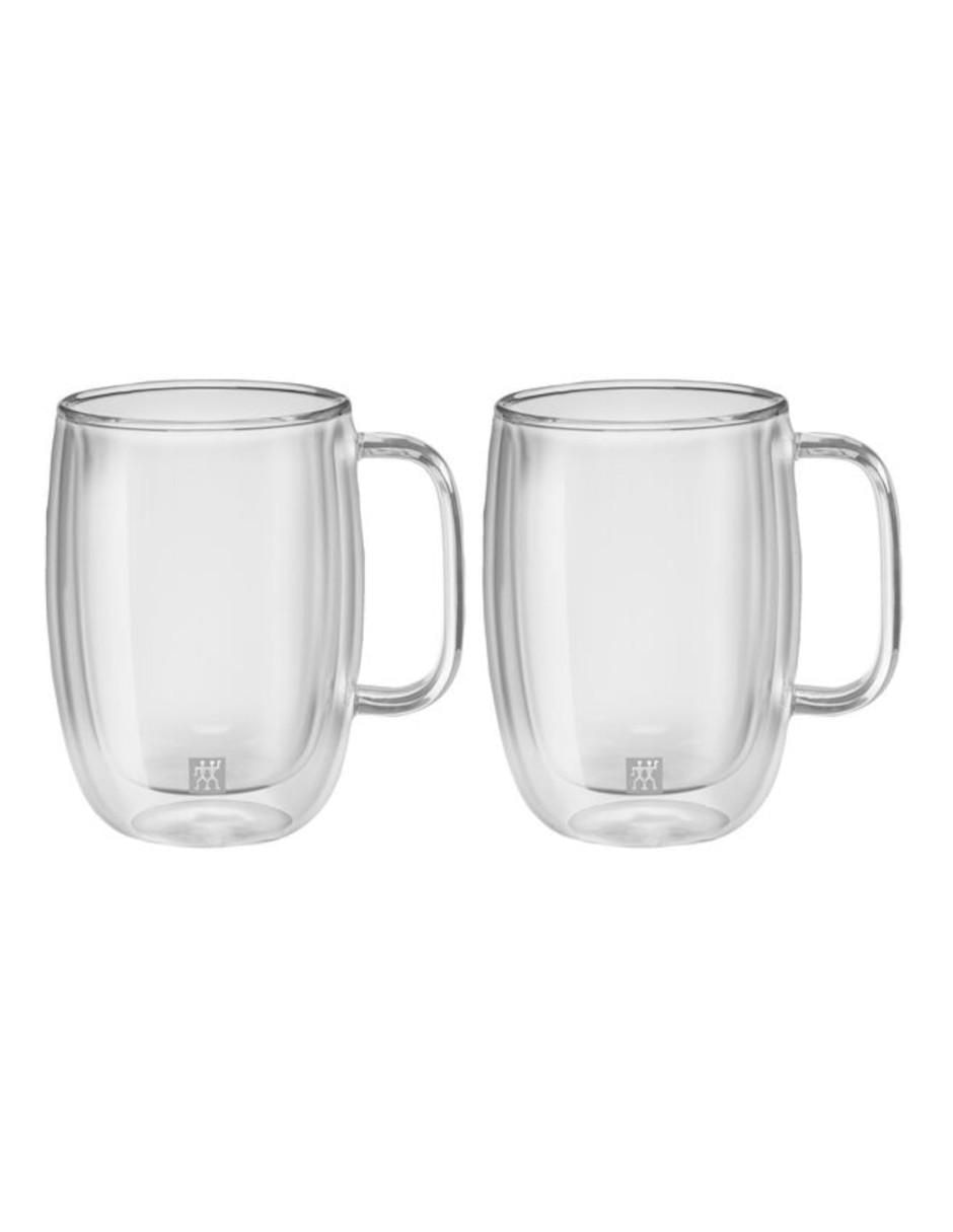 Set de vasos para agua Sorrento de vidrio con 2 piezas