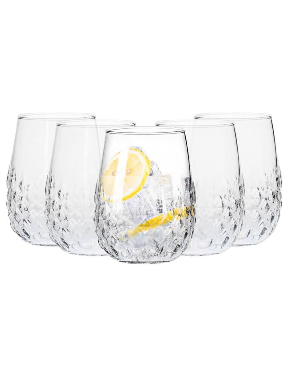Set de vasos para agua Gaudi de vidrio con 6 piezas 4