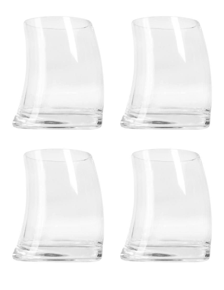 Set de vasos para agua Stovmex Splendid de vidrio con 4 piezas