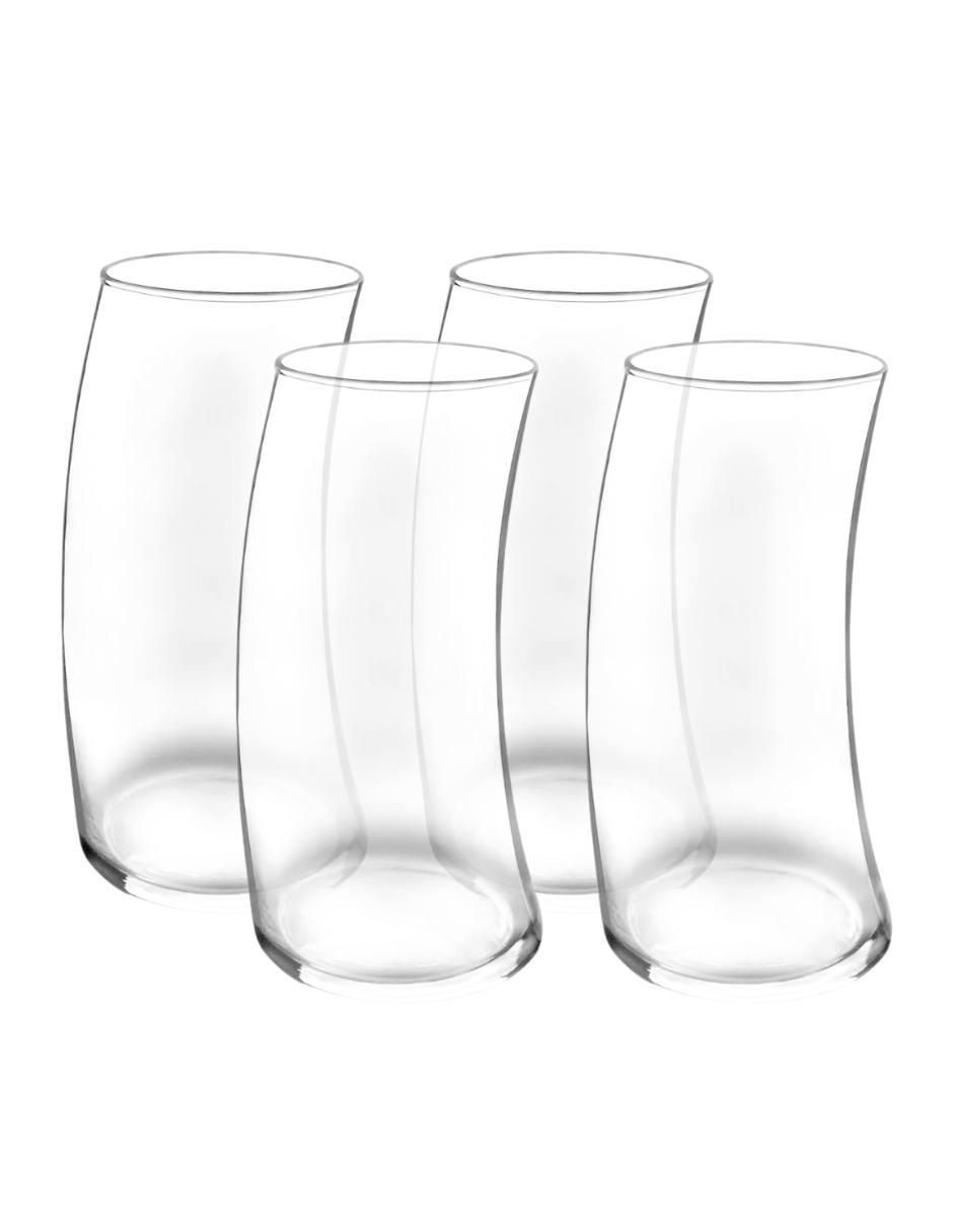 Set de vasos para agua Stovmex Splendid de vidrio con 4 piezas
