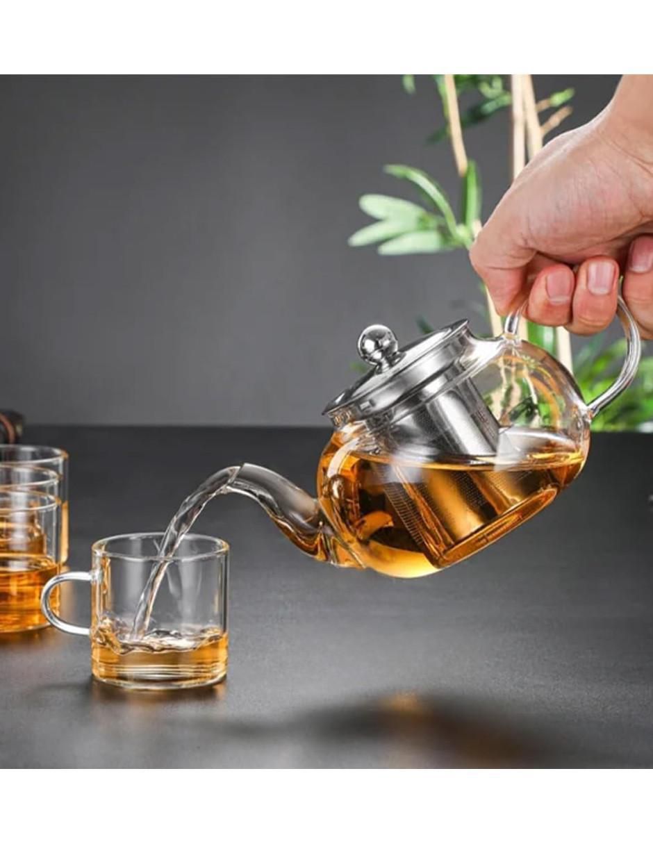 Tetera infusora de vidrio borosilicato 2