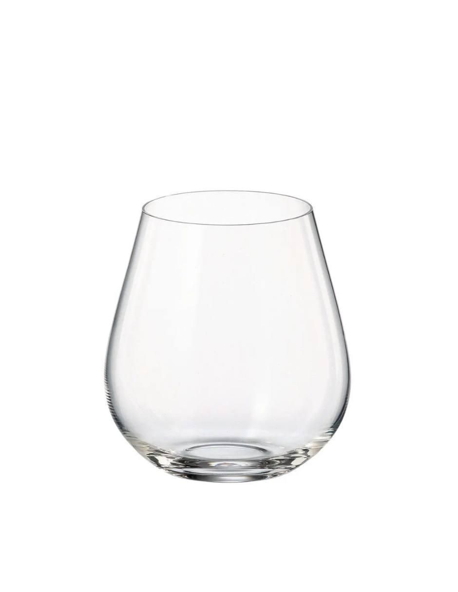 Set de vasos para agua Bohemia Columba de vidrio con 6 piezas 4