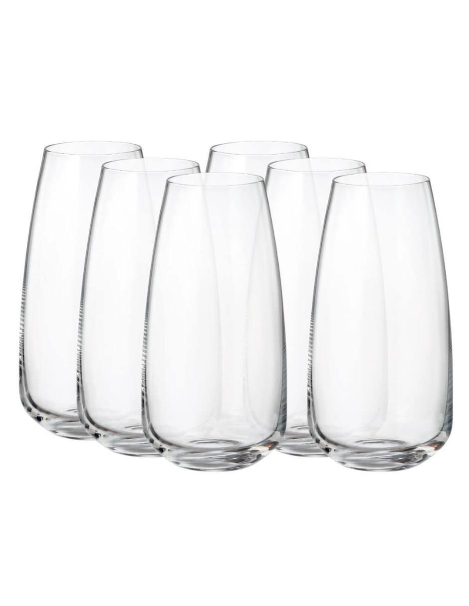 Set de vasos para agua Bohemia Anser de vidrio con 6 piezas Set de vasos para agua Bohemia Anser de vidrio con 6 piezas