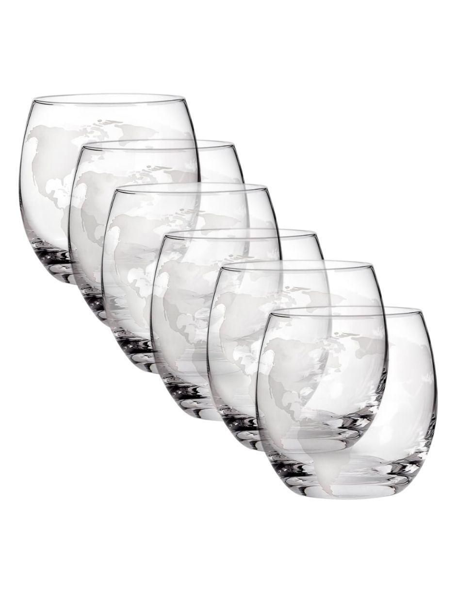 Set de vasos tequileros de vidrio con 6 piezas Set de vasos tequileros de vidrio con 6 piezas