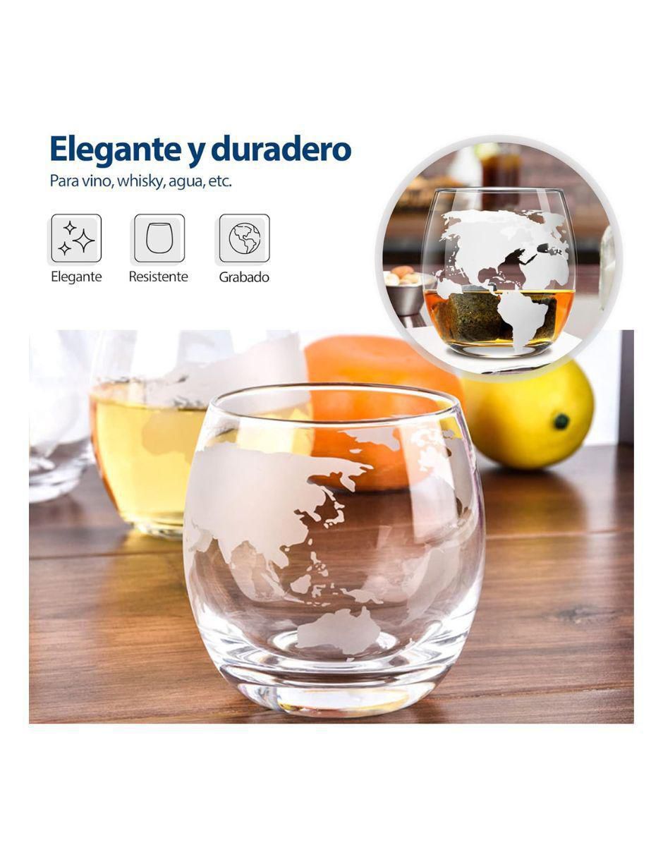 Set de vasos tequileros de vidrio con 6 piezas 3