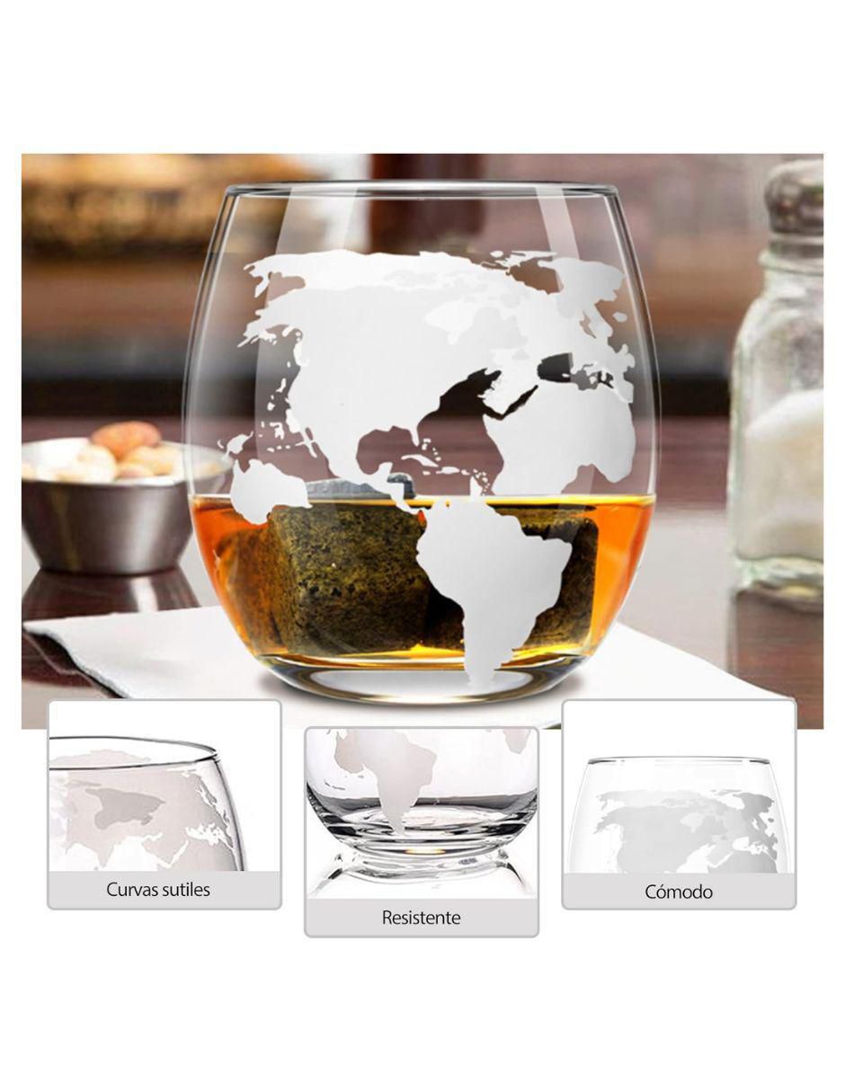 Set de vasos tequileros de vidrio con 6 piezas 4