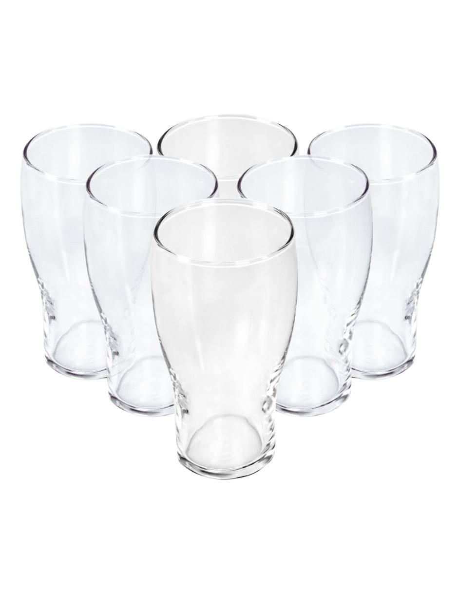 Set de vasos para agua Stovmex Albira de vidrio con 6 piezas