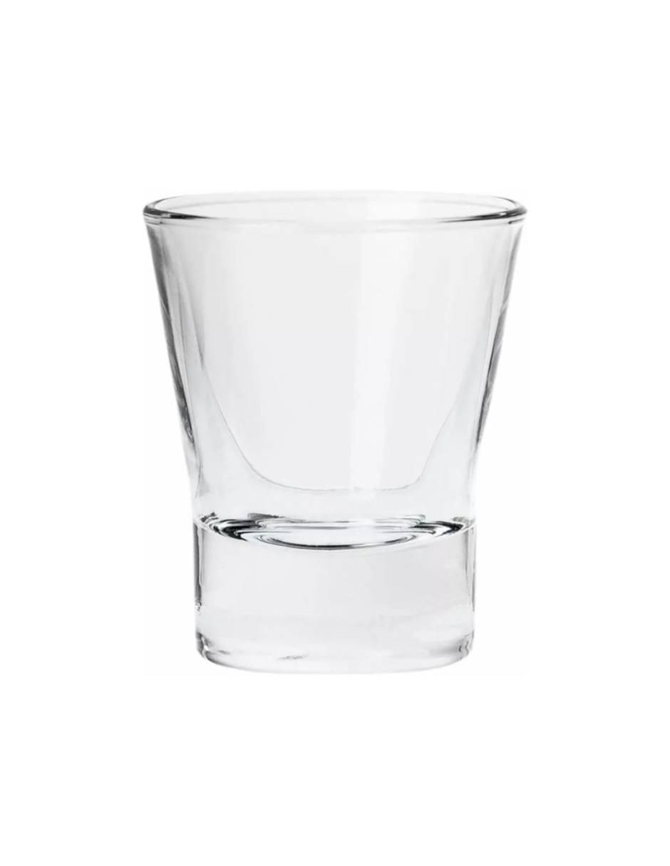 Set de vasos tequileros Serie V de vidrio con 6 piezas 2