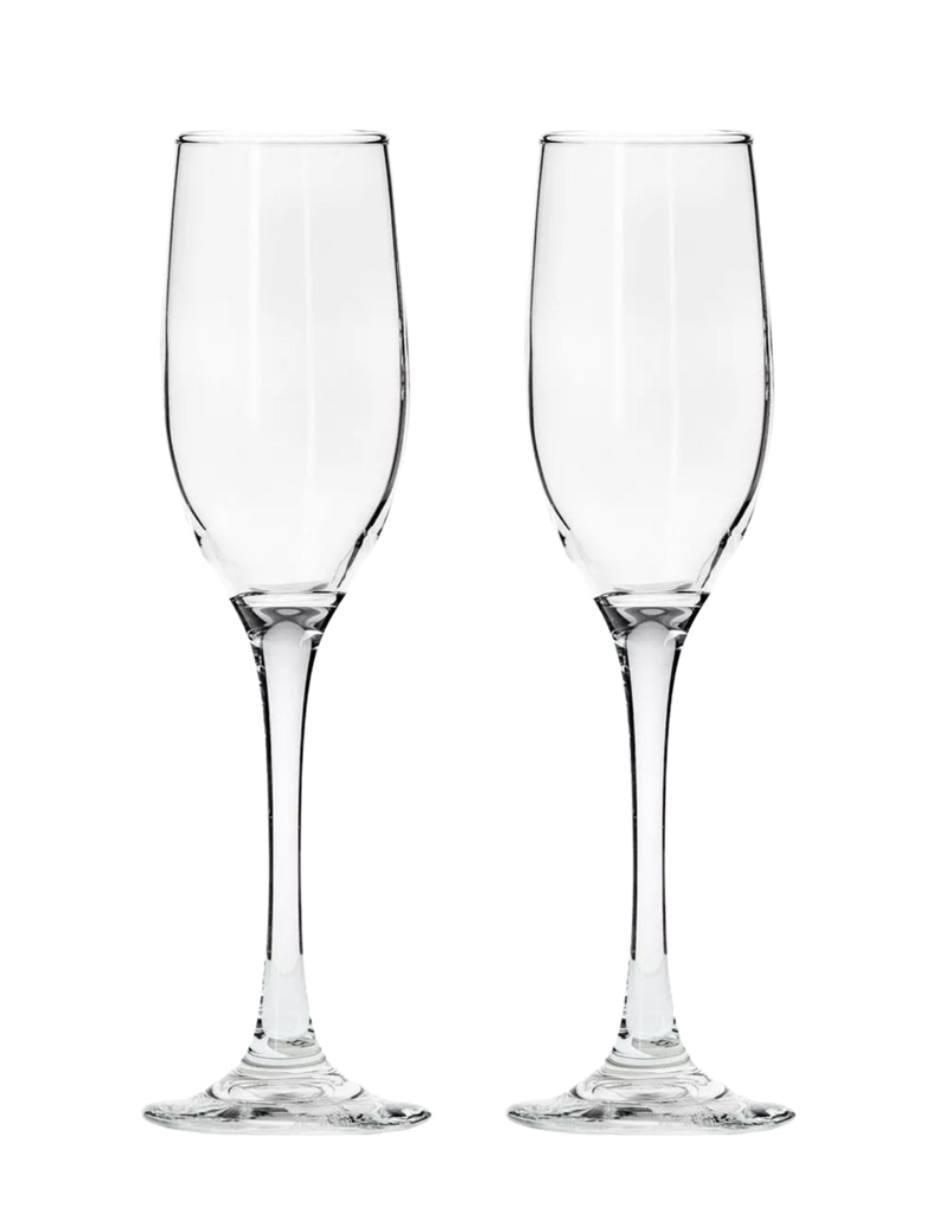 Set de copas para flauta Ducale de vidrio Set de copas para flauta Ducale de vidrio