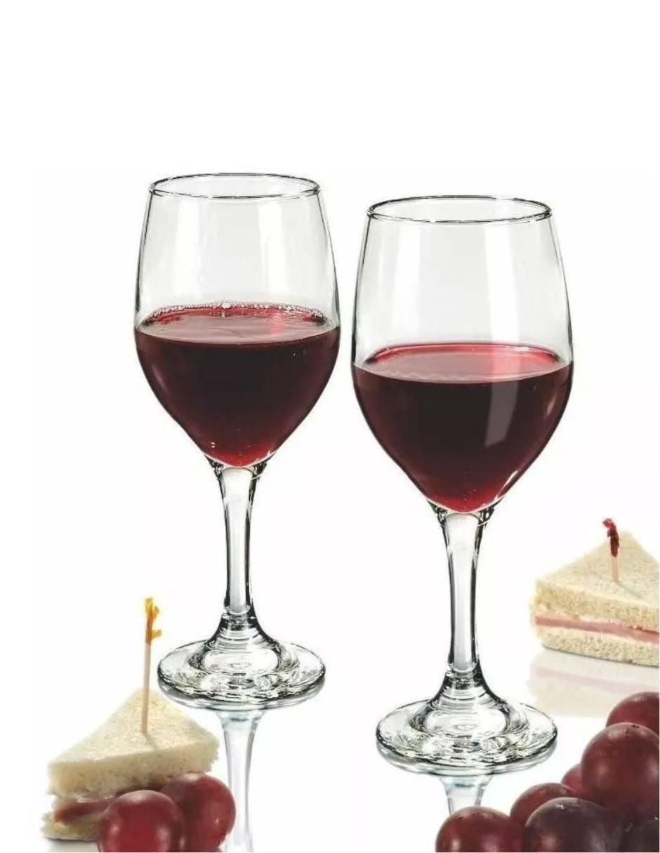 Copa para vino Ducale de vidrio 2 piezas 3