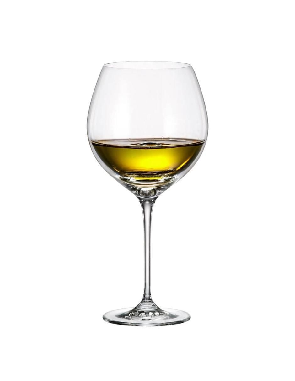 Copa para vino Bohemia Uria de vidrio 6 piezas 3