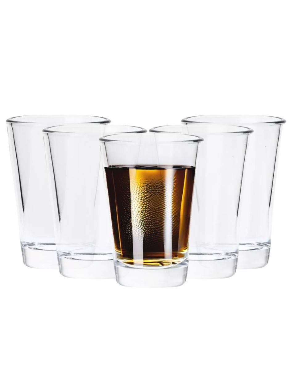 Set de vasos tequileros Conic de vidrio con 6 piezas 2