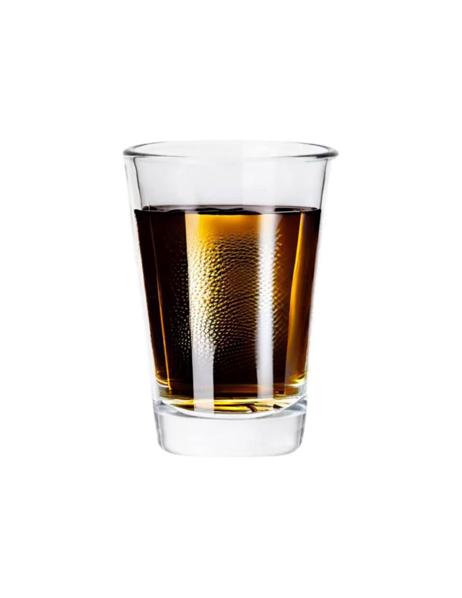 Set de vasos tequileros Conic de vidrio con 6 piezas 4