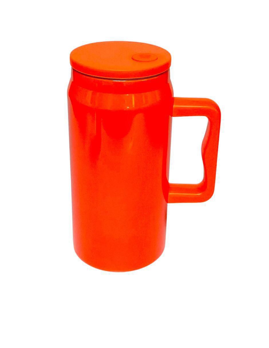 Termo de acero inoxidable con tapa rosca 2