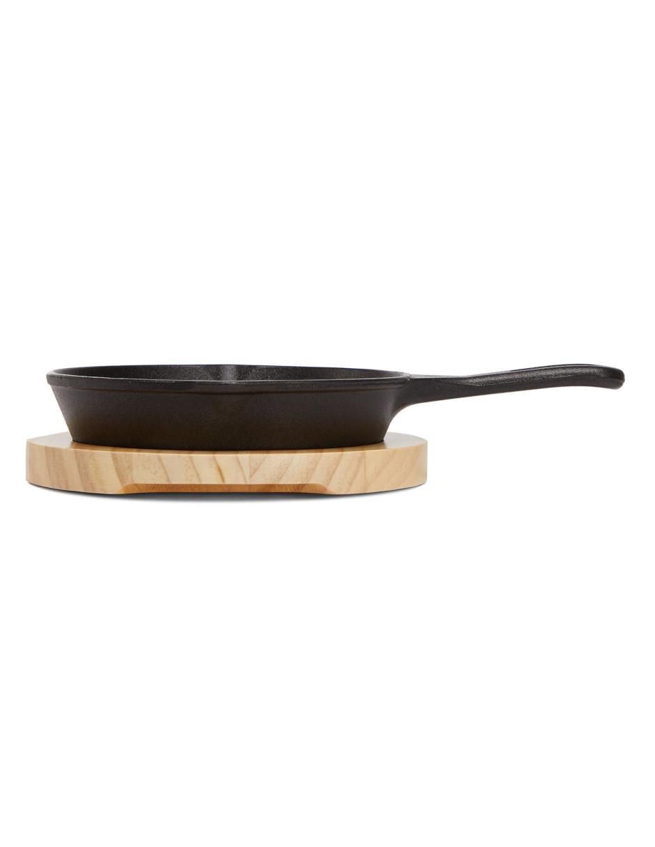 Sartén grill de hierro fundido 2