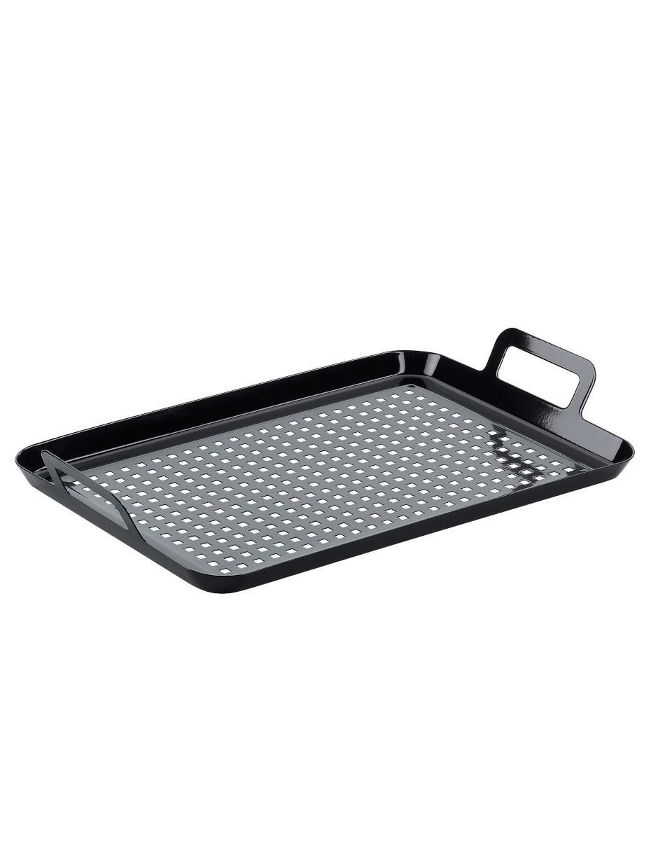 Charola rosticera Bbq Nevada de acero inoxidable Charola rosticera Bbq Nevada de acero inoxidable