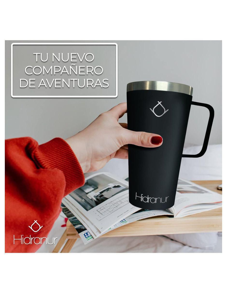 Termo doble pared de acero inoxidable con tapa flip top 3