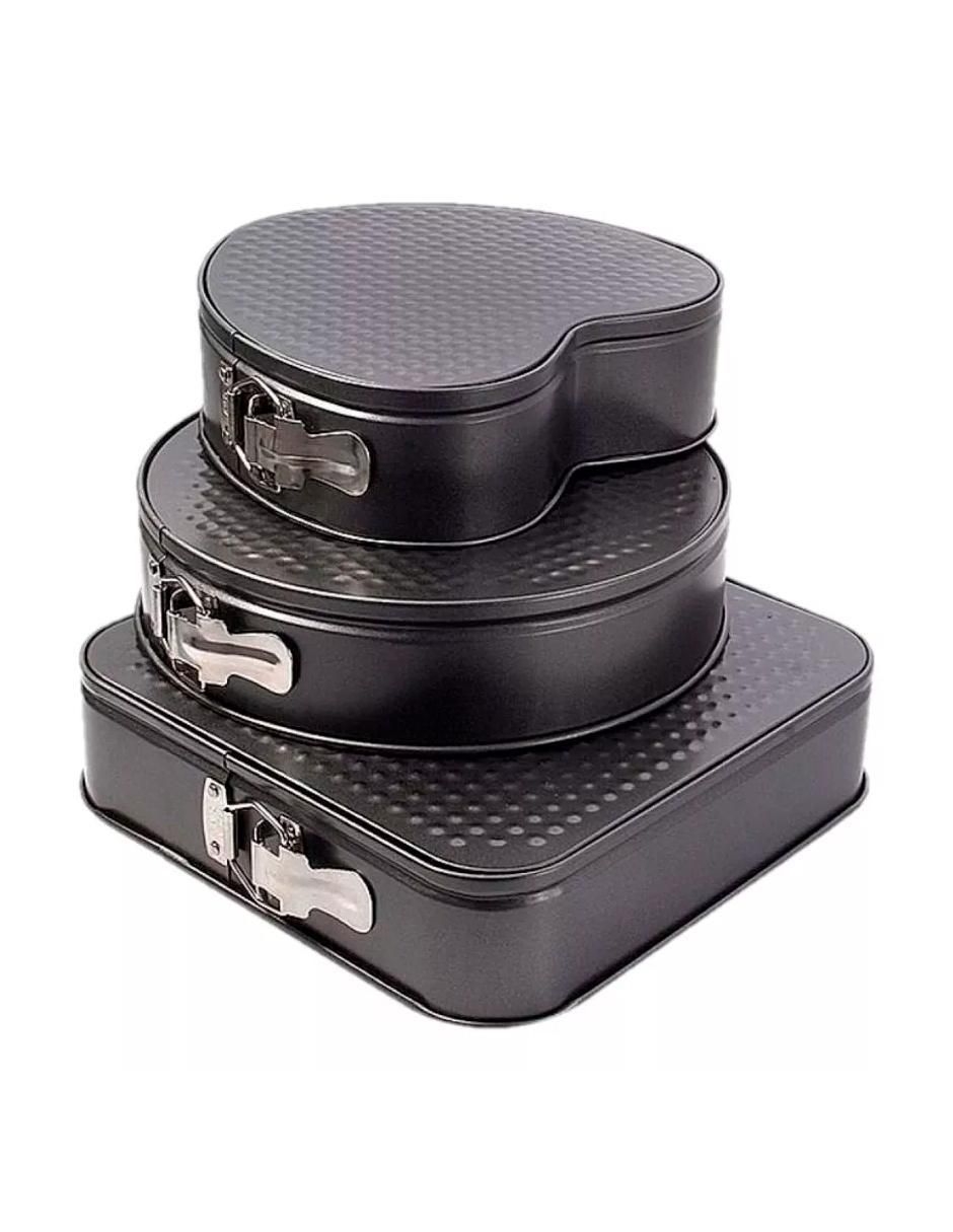 Set moldes acero inoxidable diferentes diseños Set moldes acero inoxidable diferentes diseños