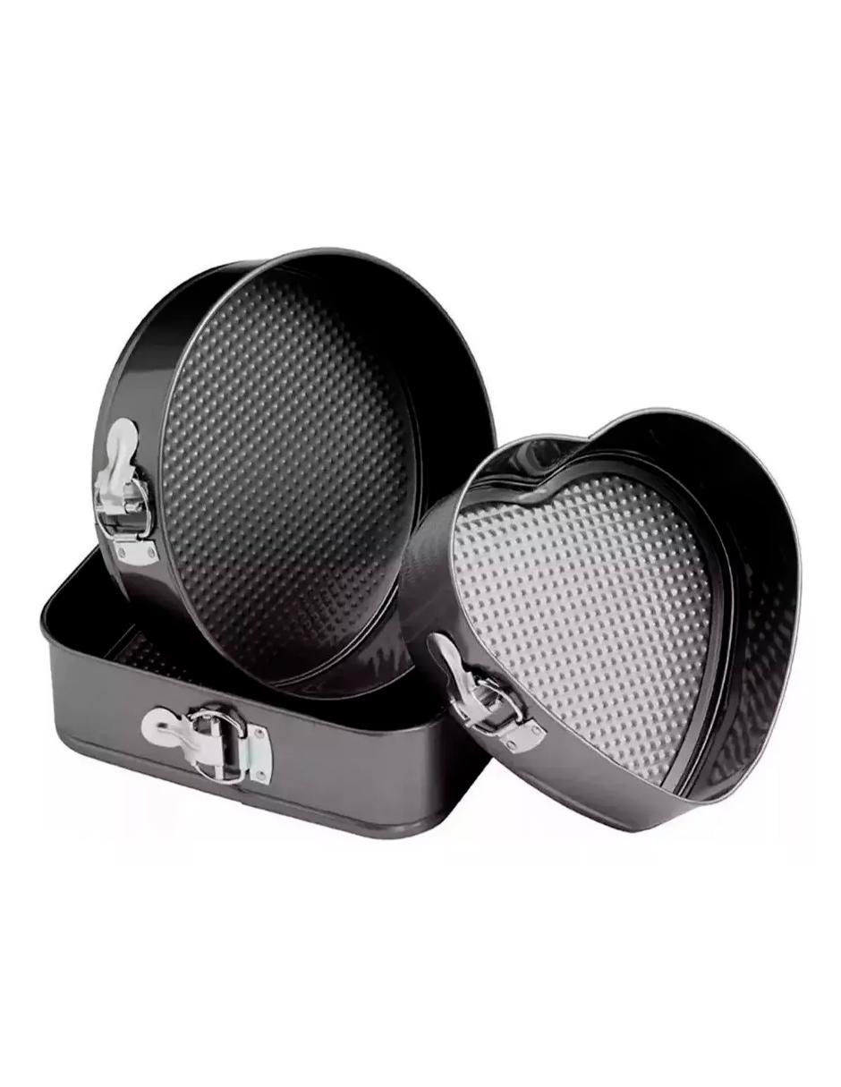Set moldes acero inoxidable diferentes diseños 3