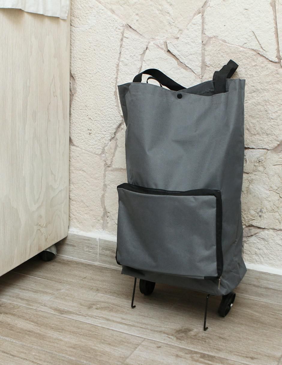 Carrito de compras acero inoxidable 3