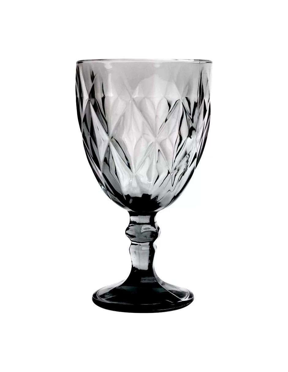 Copa para vino de vidrio 6 piezas