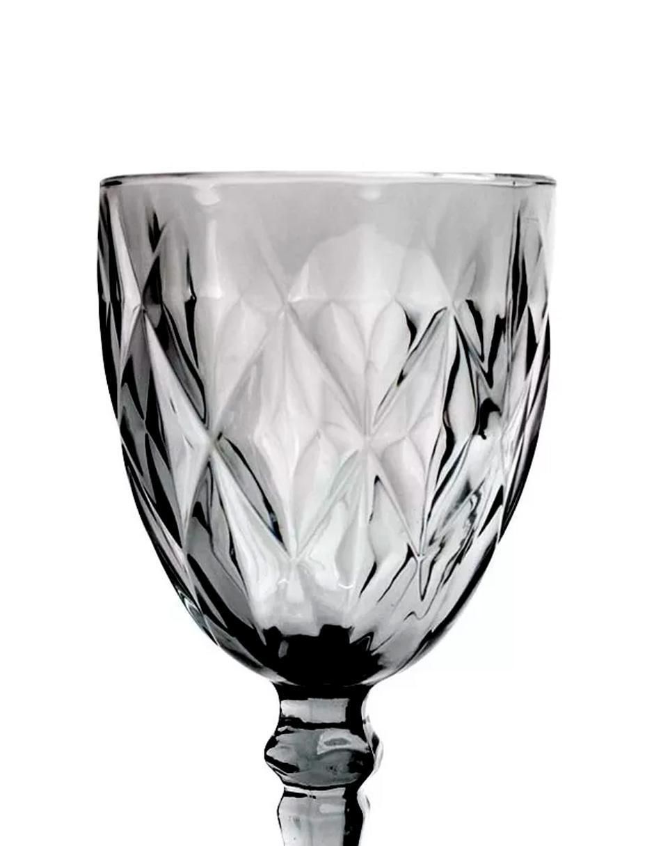 Copa para vino de vidrio 6 piezas