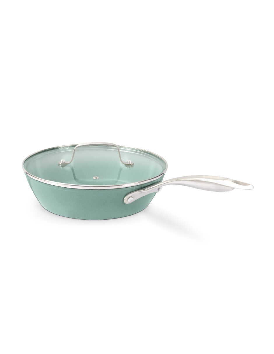 Batería de cocina C0516-00 de aluminio antiadherente cerámica 17 piezas 9