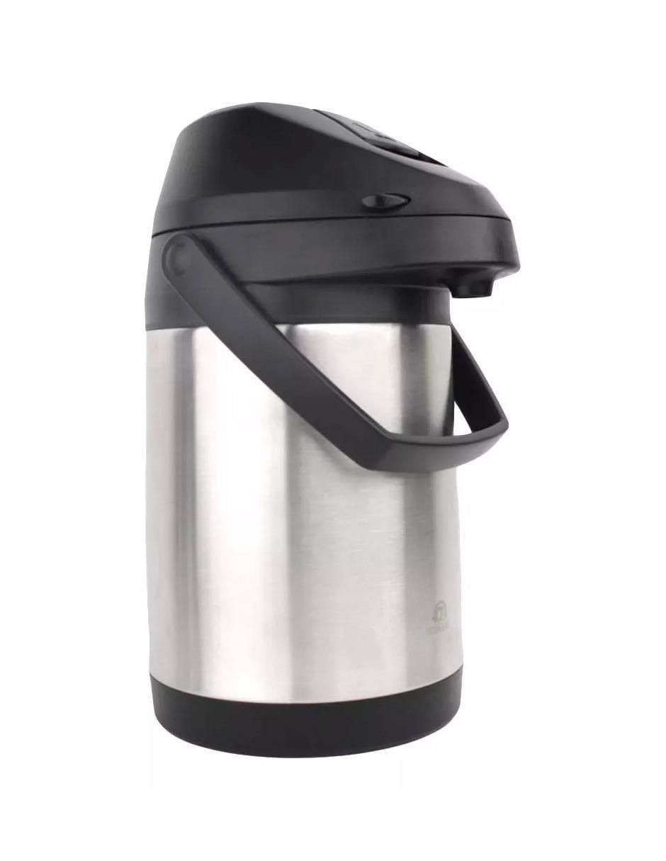 Termo de acero inoxidable con tapa push pull Termo de acero inoxidable con tapa push pull