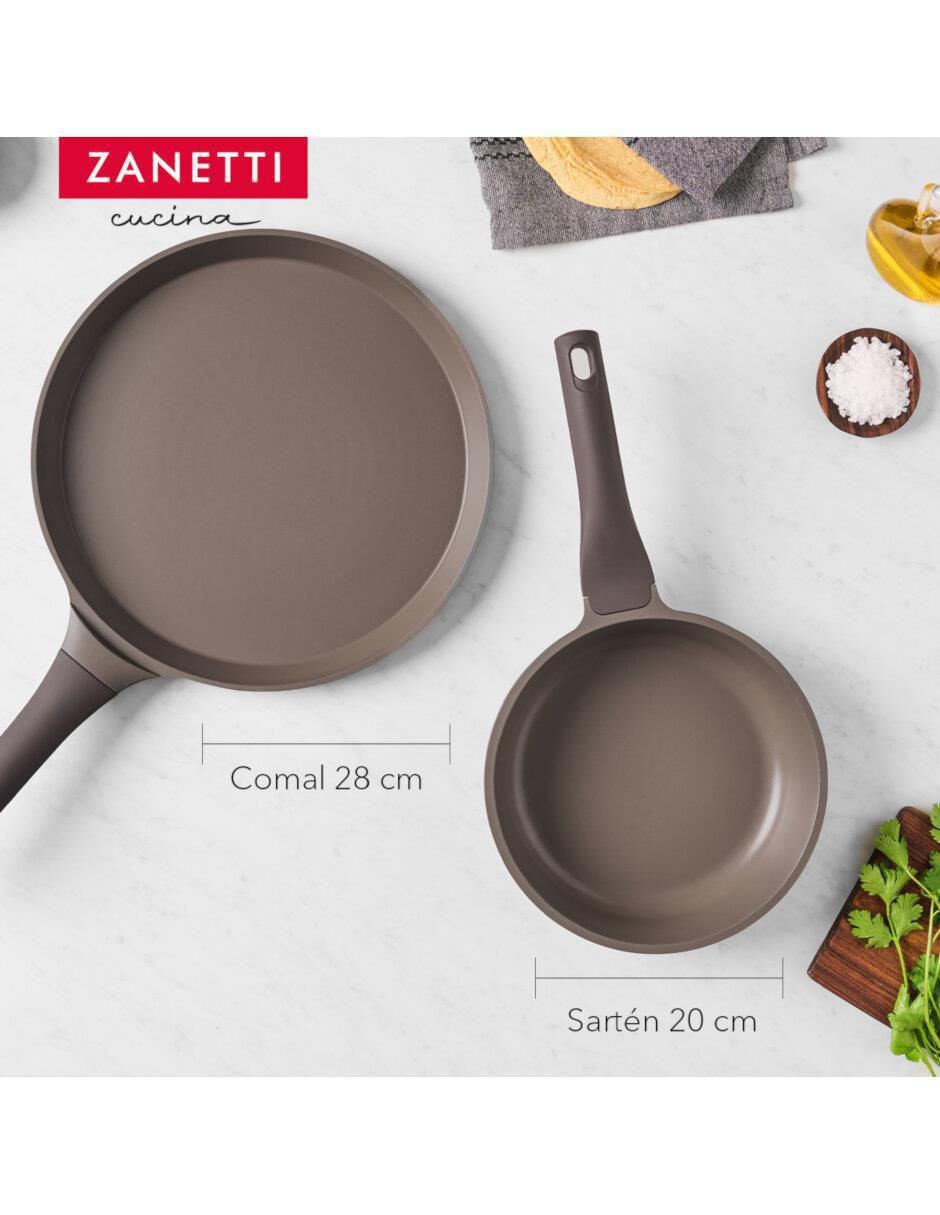 Set de sartenes de aluminio 2 piezas 7